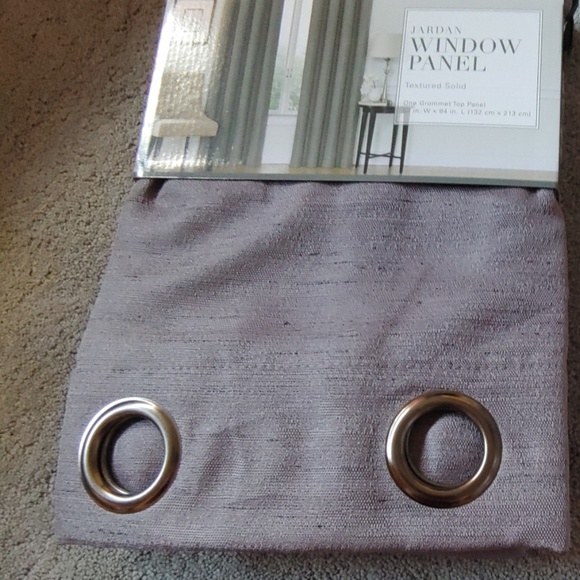 Jardan Window Panel. 52 in W 84 " L CHARCOAL COLOR SALE - Picture 2 of 4